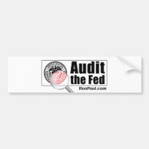 Audit the Fed Bumper Sticker