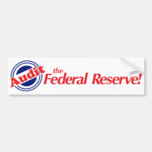 Audit the FED Bumper Sticker