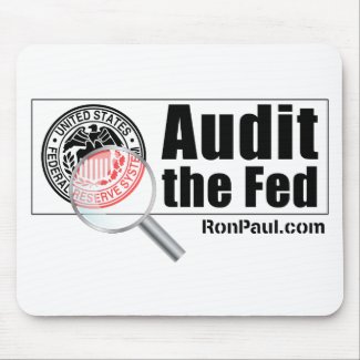 Audit the Fed Mousepad mousepad