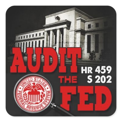 Audit the Fed Sticker by RonPaulStore