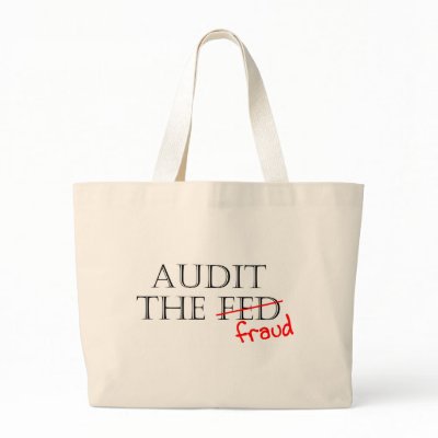 Audit the Fraud Tote Bags by frogsbug