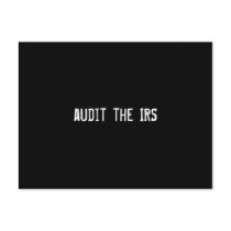 audit the IRS postcards