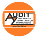 AuditAZ 3" Sticker Round by AuditAZ AuditAZ 3" Sticker Round