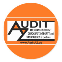 AuditAZ 3" Sticker Round