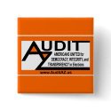 AuditAZ Square 2" Button by AuditAZ AuditAZ Square 2" Button