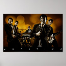 auditivo amarillo poster