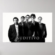 Auditivo blancoynegro print