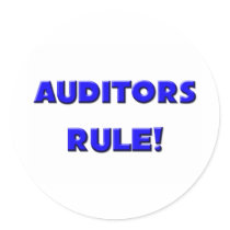 Auditors Rule! stickers by professions Auditors Rule! stickers