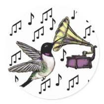 Auditory Nectar stickers