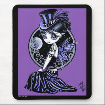 "Audrey" Gothic Victorian Fairy Mousepad mousepads