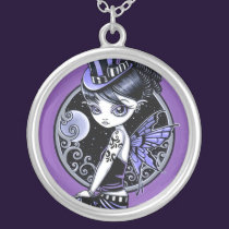 "Audrey" Gothic Victorian Fairy Necklace