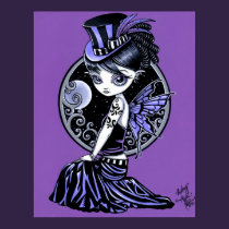 "Audrey" Gothic Victorian Fairy Poster posters
