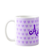 Audrey in Purple Mugs