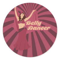 Audrey Love Belly Dancer stickers