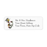 Audubon American Goldfinch Custom Return Address Labels