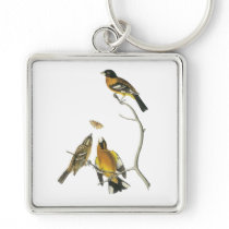 Audubon Black-headed Grosbeak Keychain