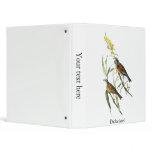 Audubon Dickcissel Vinyl Binders