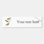 Audubon Evening Grosbeak Bumper Sticker
