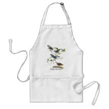 Audubon Indigo Bunting Print Apron