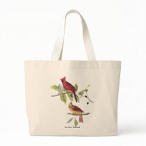 Audubon Northern Cardinal Tote Bag