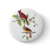 Audubon Northern Cardinal Pin