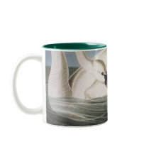 Audubon Trumpeter Swan Coffee Mug by GreatSkyPress Audubon Trumpeter Swan Coffee Mug
