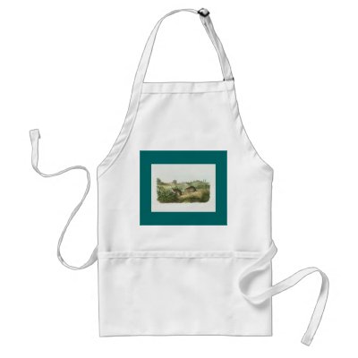 Audubon - Wilson's Meadow Mouse Aprons by LisasLair