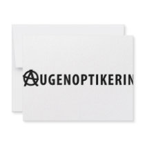 Augenoptikerin icon invitations