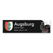 Augsburg 2 bumper sticker