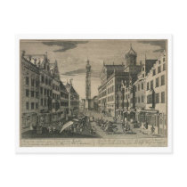 Augsburg Bread Market Post Card