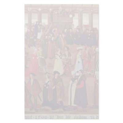 Augsburg Gender Dance By Süddeutscher Meister (Bes Stationery Paper by Artcollection