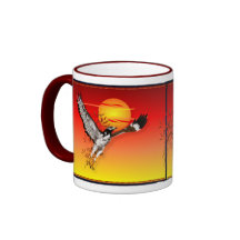 Augur meeting the morning sun. Mugs