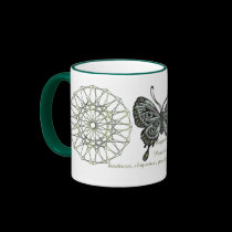 August Birthstone Butterfly Mug by Rockangel1 August Birthstone Butterfly Mug