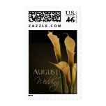 August Calla Lily Wedding Flowers Postage