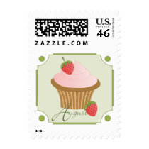 August Cupcake Postage