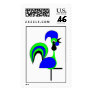 August Green dancing Gass-Ballet Stamp