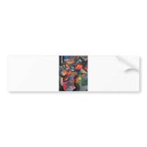 August Macke - Color Composition Ode to Bach 1912 Bumper Sticker