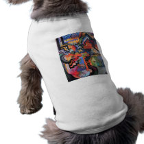 August Macke - Colored Composition pet clothing