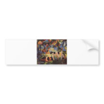 August_Macke - Landscape w/ Cows and Camel 1914 Bumper Stickers