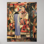 August Macke - Large Bright Shop Window 1912 Oil Posters