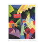 August Macke -  Modefenster 1913 watercolor Post Cards