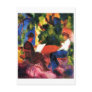 August_Macke - Paar am Gartentisch 1914 Oil Canvas Post Card