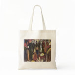 August Macke - Parting - Abschied 1914 oil canvas Canvas Bag