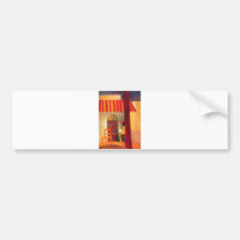 August Macke - Turkish Cafe 1914 Türkisches Café Bumper Stickers