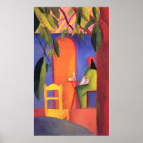August Macke - Turkish Cafe 1914 Türkisches Café Posters