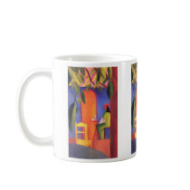 August Macke - Turkish Cafe II Coffee Mugs