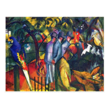 August Macke - Zoological Garden I Post Card
