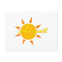August Post Card