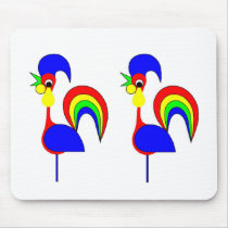 August Rainbow mousepads by lonvig August Rainbow mousepads