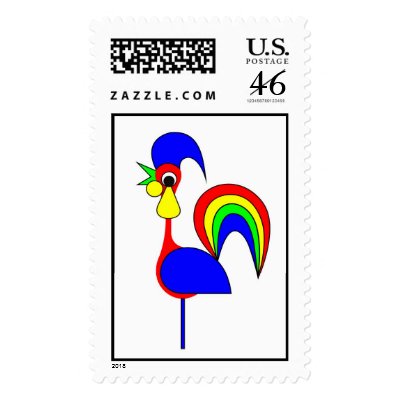 August Rainbow Stamp by lonvig